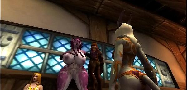  female worgen dance in brothel semen yay